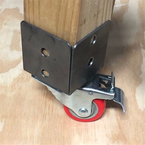 metal angle brackets for casters|replacement caster wheels only.